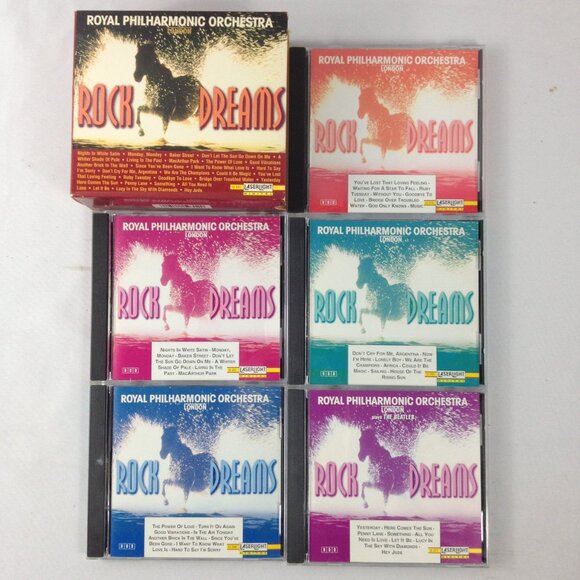 Royal Philharmonic Orchestra-London-1993-Rock Dreams-5 Disc CD Set-Used - Picture 5 of 7